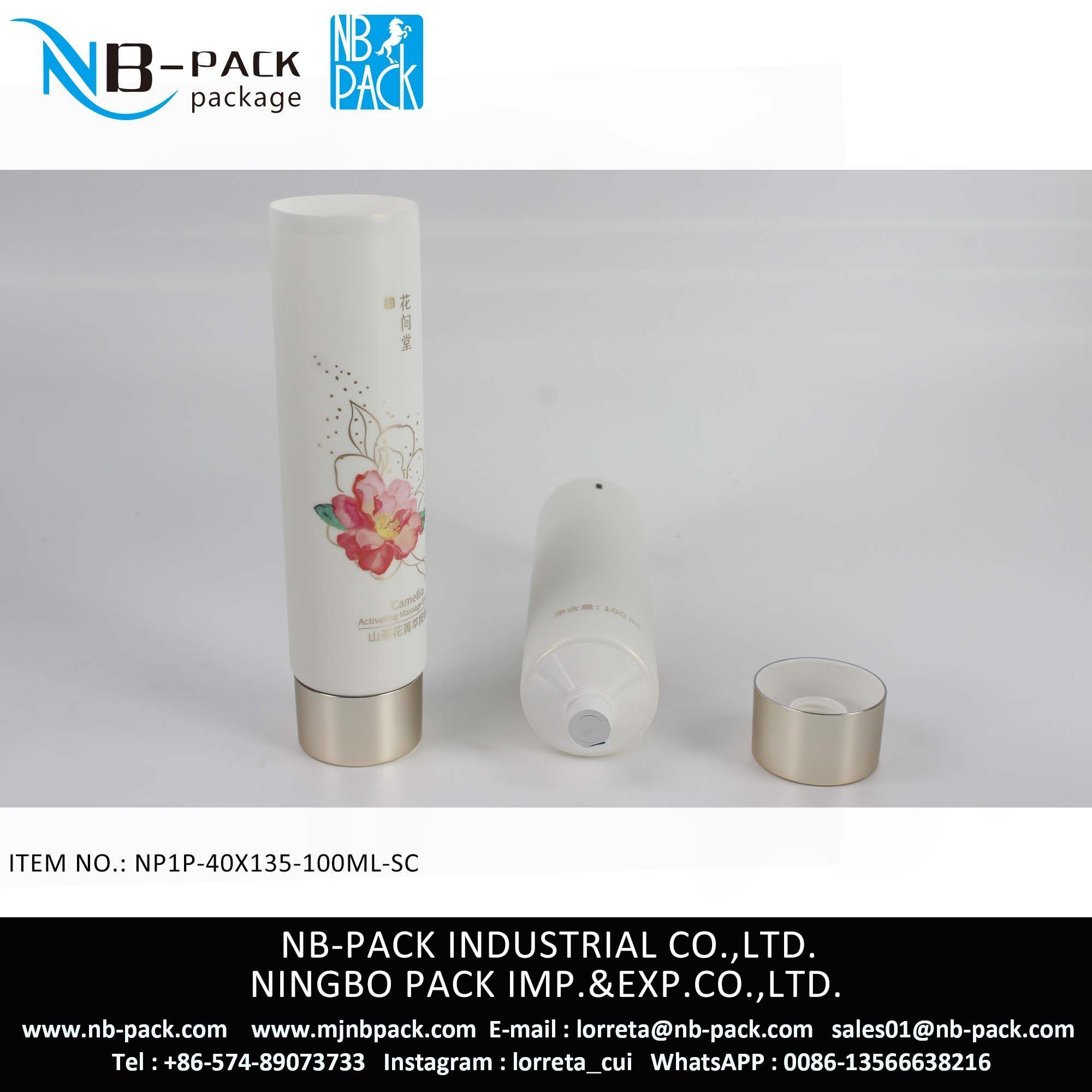 100ml Plastic Soft Cosmetic Tube