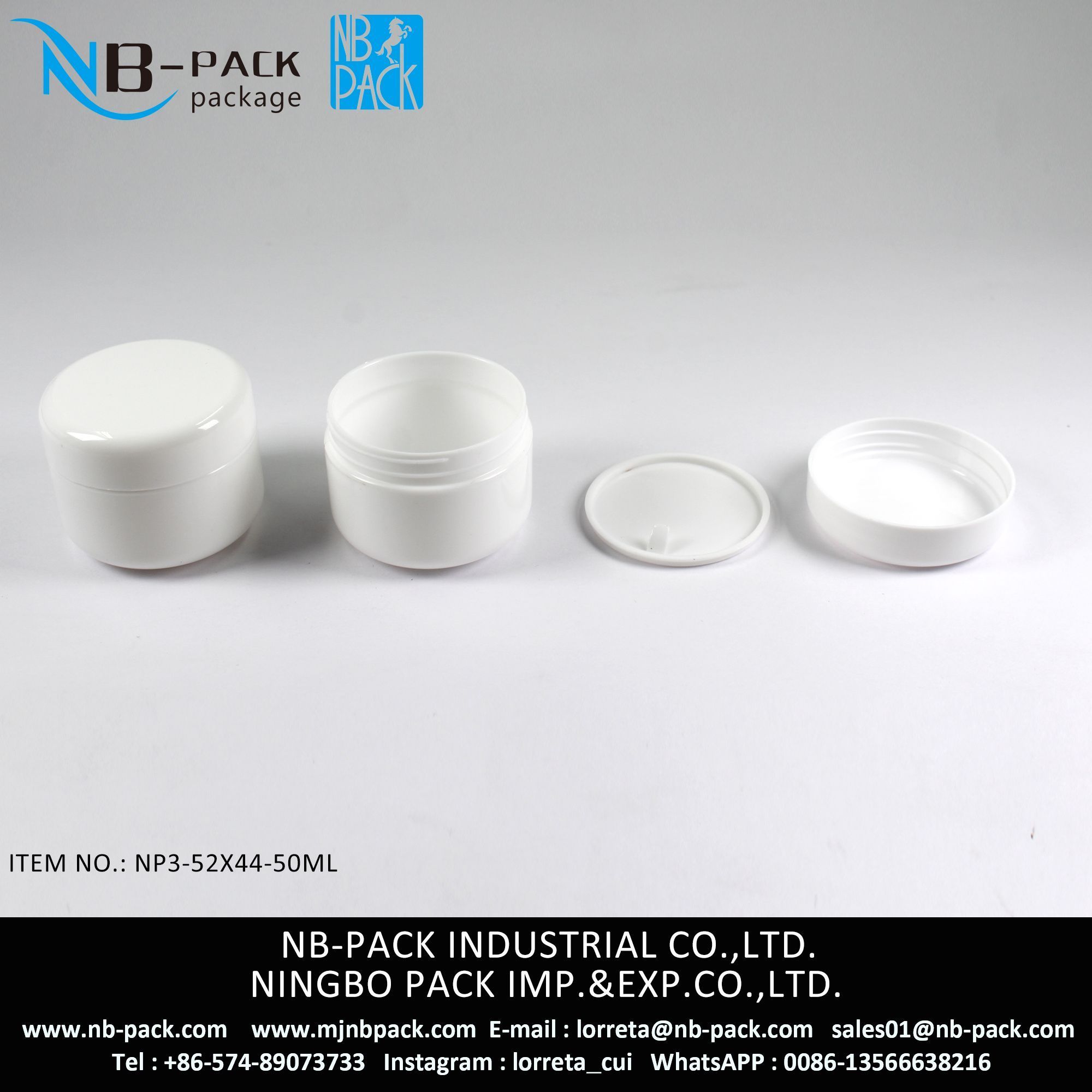 50ml PP Plastic Jar