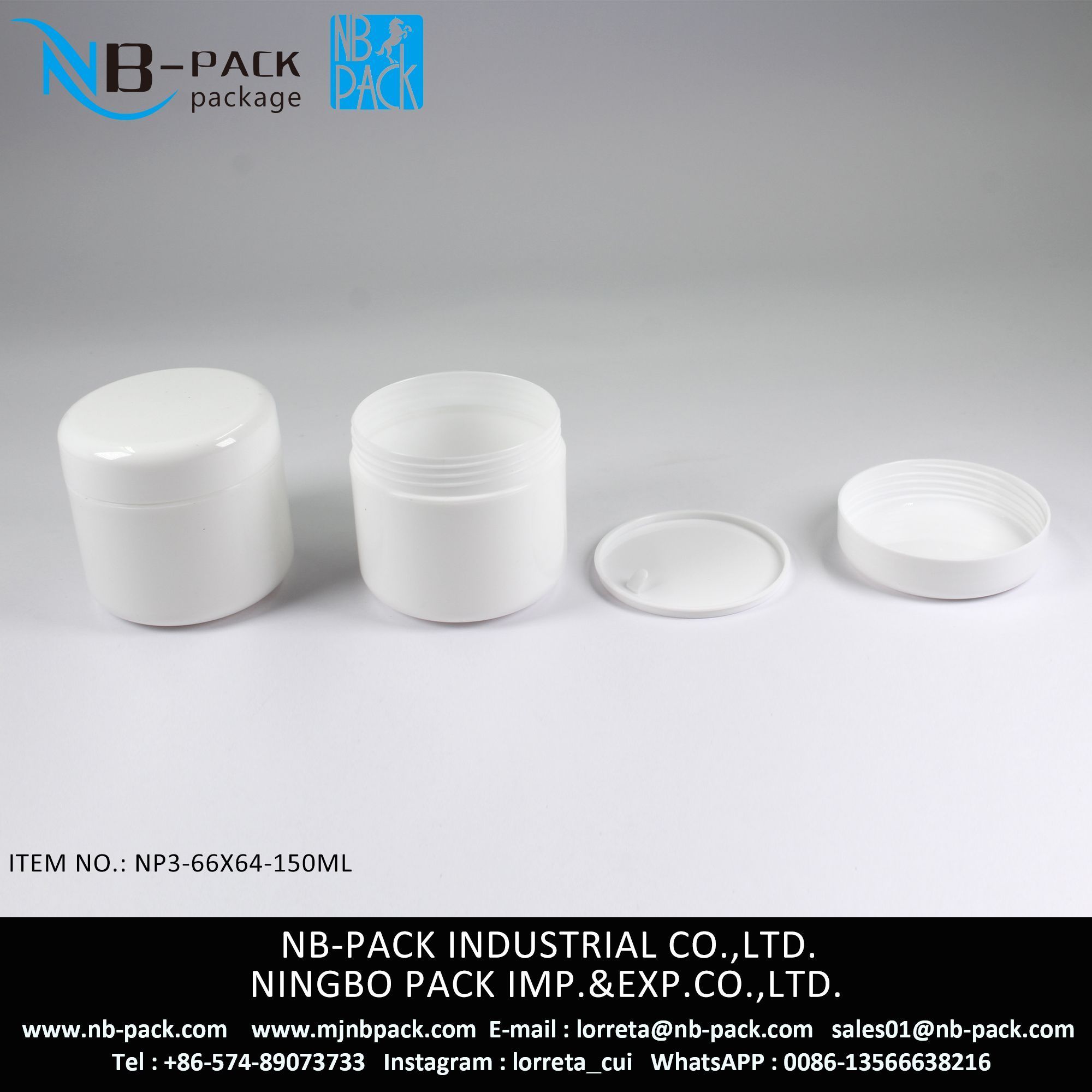 150ml PP Plastic Jar