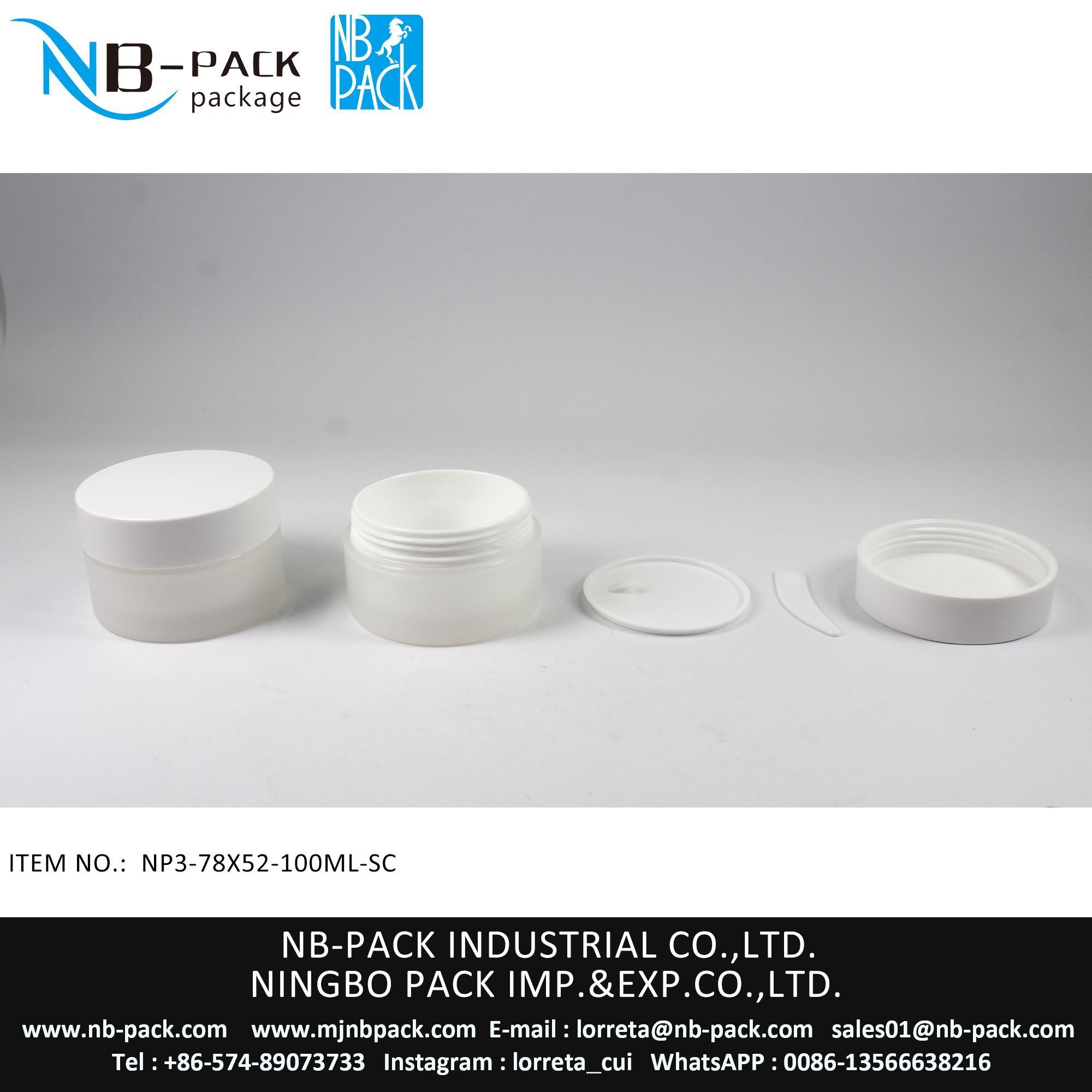 100ml PP Plastic Jar